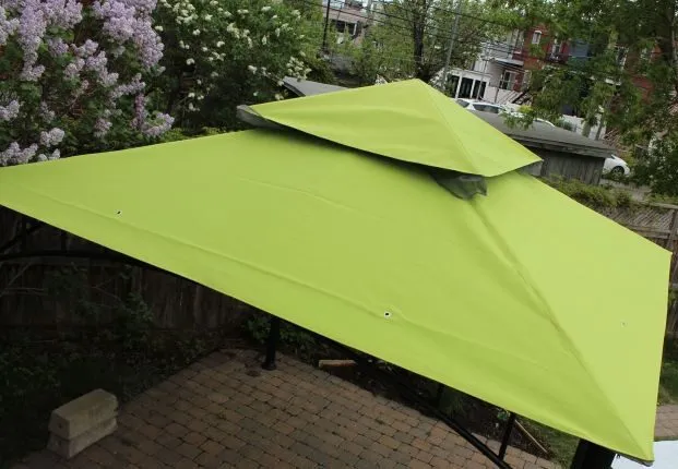 toile gazebo sur mesure